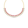 Elegant Spark Diamond Necklace 18 KT / Yellow Gold