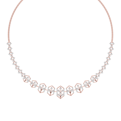 Jewel Embrace Diamond Necklace