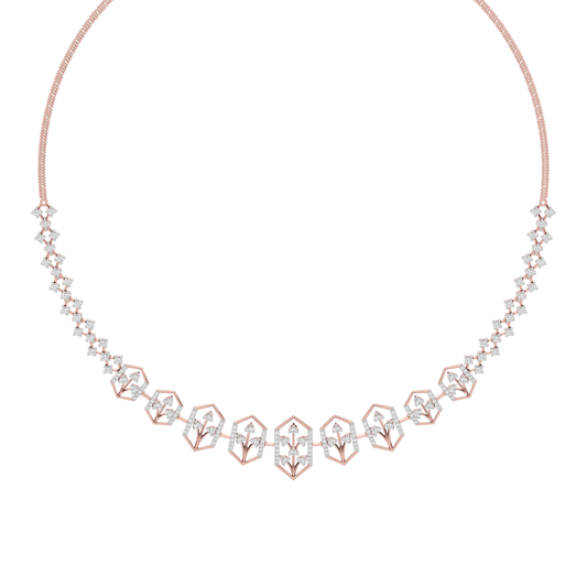 Jewel Embrace Diamond Necklace