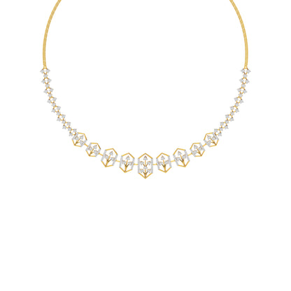 Jewel Embrace Diamond Necklace