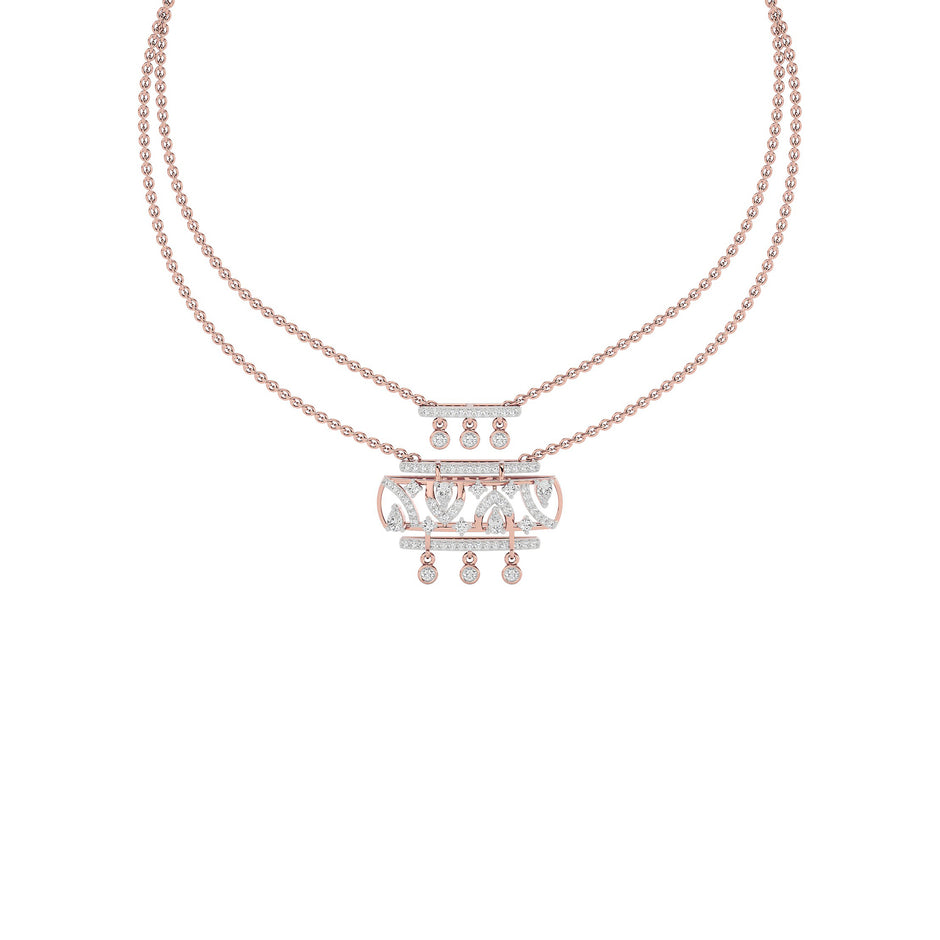 Lumina Point Diamond Necklace