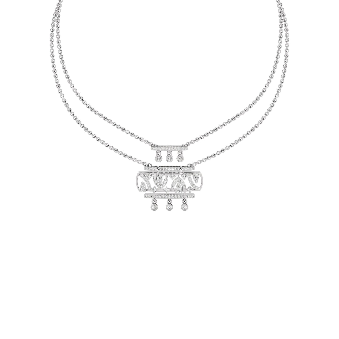 Lumina Point Diamond Necklace