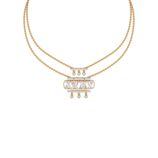 Lumina Point Diamond Necklace