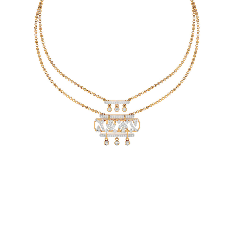 Lumina Point Diamond Necklace