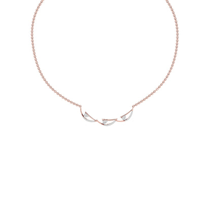 The Golden Armour Diamond Necklace