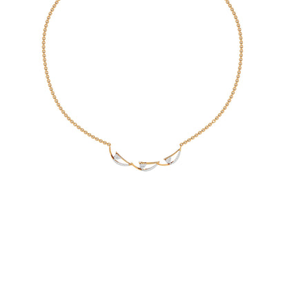 The Golden Armour Diamond Necklace