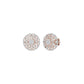 Mandala Diamond Earrings 18 KT / Rose Gold
