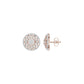 Mandala Diamond Earrings 18 KT / Rose Gold