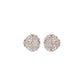 Mandala Diamond Earrings 18 KT / Rose Gold