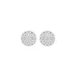 Mandala Diamond Earrings 18 KT / White Gold