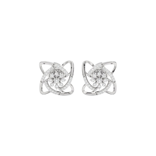 The Alchemist Diamond Earrings 18 KT / White Gold