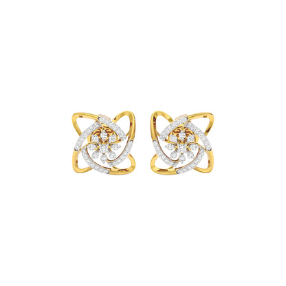 The Alchemist Diamond Earrings 18 KT / Yellow Gold