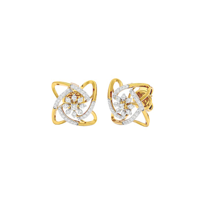 The Alchemist Diamond Earrings 18 KT / Yellow Gold