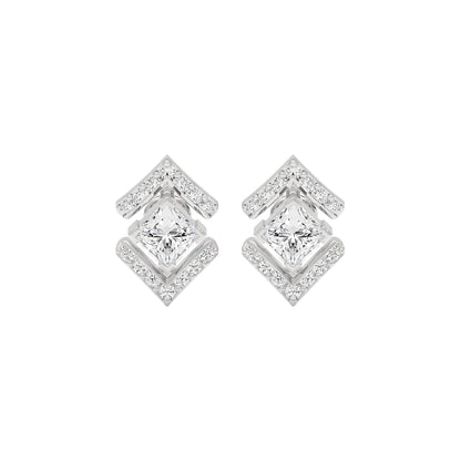 Kite Flight Diamond Earrings 18 KT / White Gold