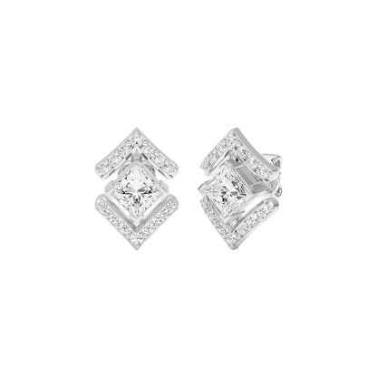 Kite Flight Diamond Earrings 18 KT / White Gold