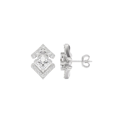 Kite Flight Diamond Earrings 18 KT / White Gold