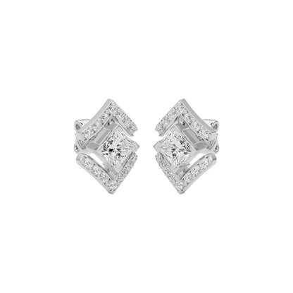 Kite Flight Diamond Earrings 18 KT / White Gold