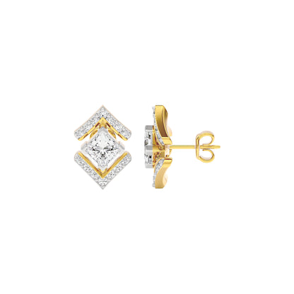 Kite Flight Diamond Earrings 18 KT / Yellow Gold