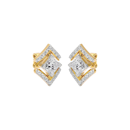Kite Flight Diamond Earrings 18 KT / Yellow Gold