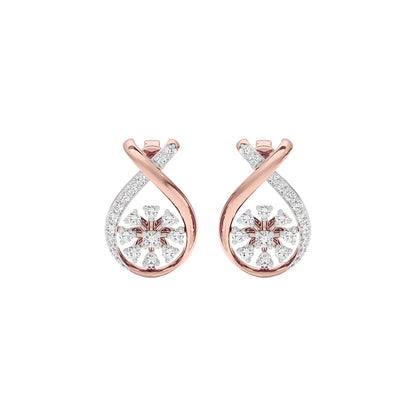 Venetian Drop Diamond Earrings 18 KT / Rose Gold
