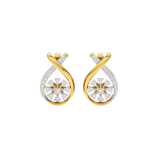 Venetian Drop Diamond Earrings 18 KT / Yellow Gold
