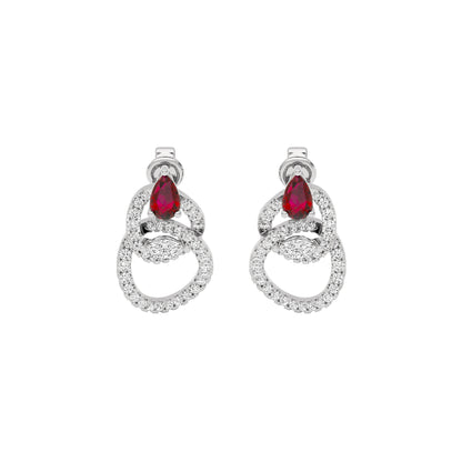 Enlighten Diamond Earrings 18 KT / White Gold