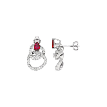 Enlighten Diamond Earrings 18 KT / White Gold