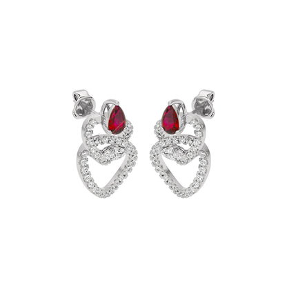 Enlighten Diamond Earrings 18 KT / White Gold