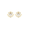Nova Bloom Diamond Earrings 18 KT / Yellow Gold