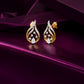 The Teardrop Diamond Earrings