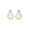 The Teardrop Diamond Earrings 18 KT / Yellow Gold