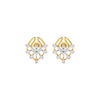 Lace Wing Diamond Earrings 18 KT / Yellow Gold