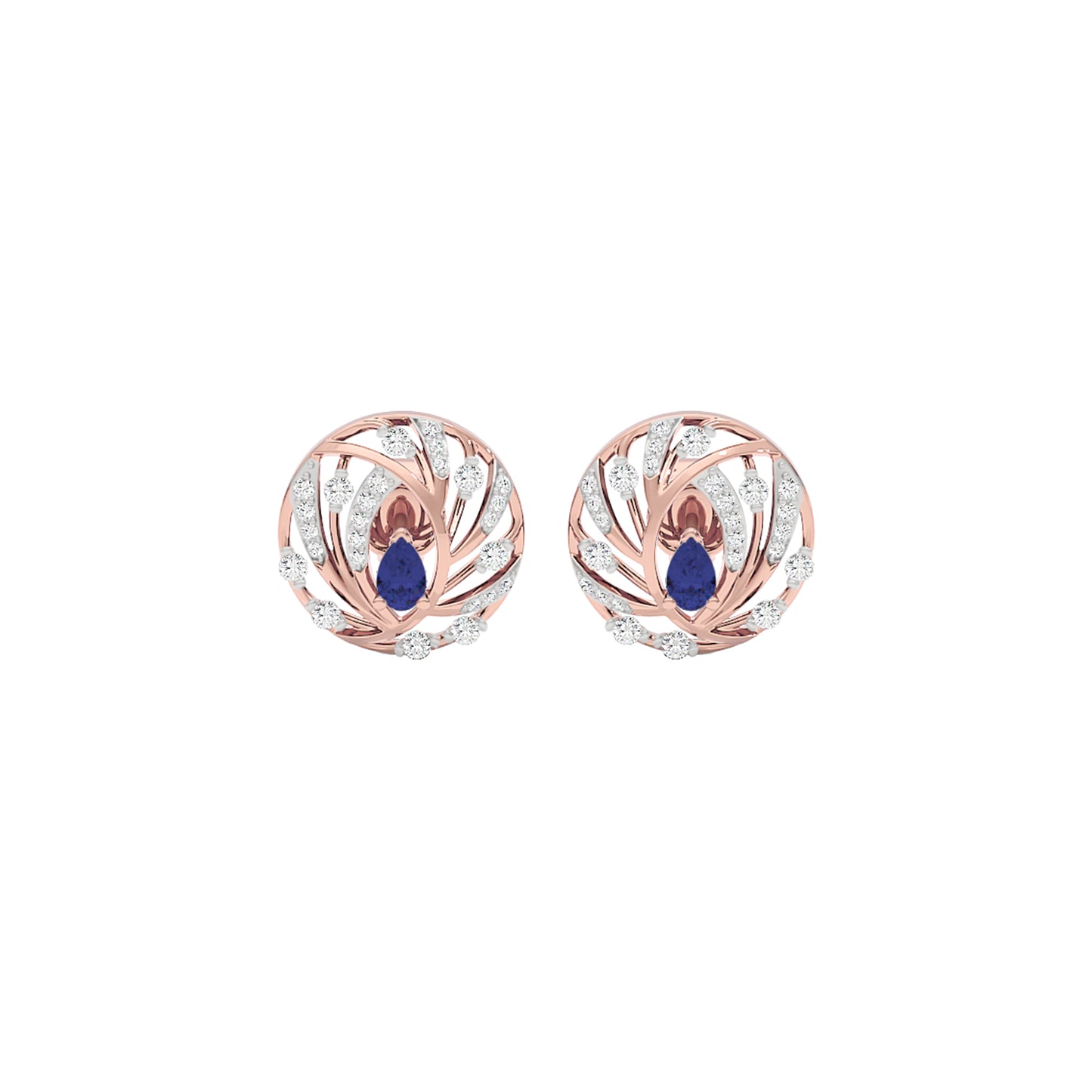 The Quest Diamond Earrings 18 KT / Rose Gold