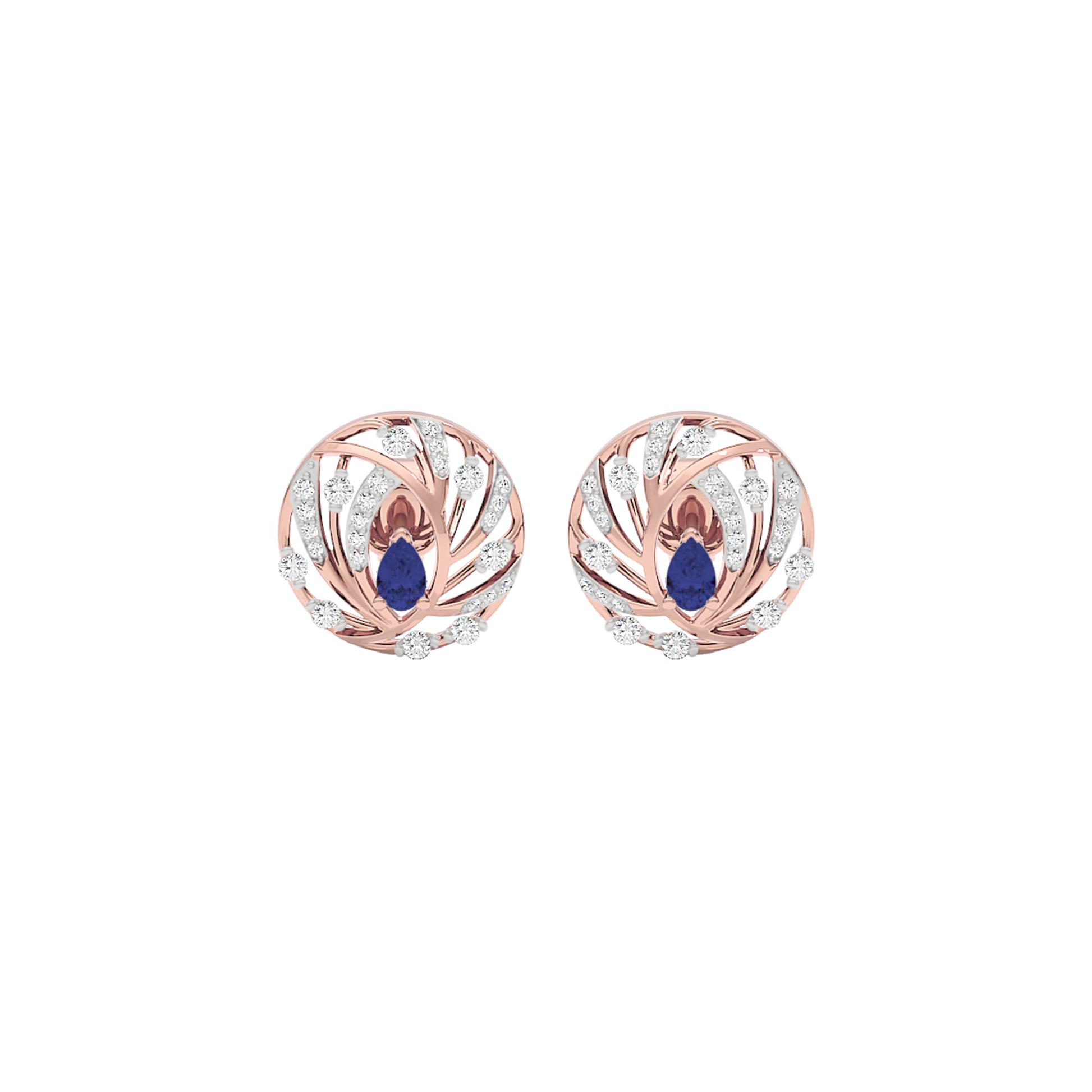 The Quest Diamond Earrings 18 KT / Rose Gold