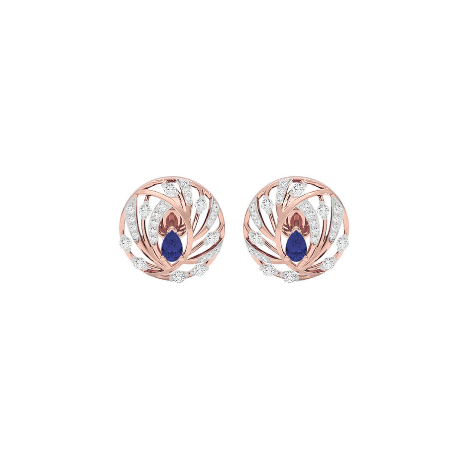 The Quest Diamond Earrings 18 KT / Rose Gold