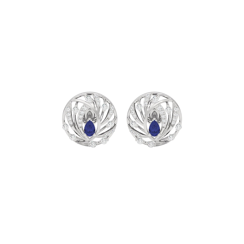 The Quest Diamond Earrings 18 KT / White Gold