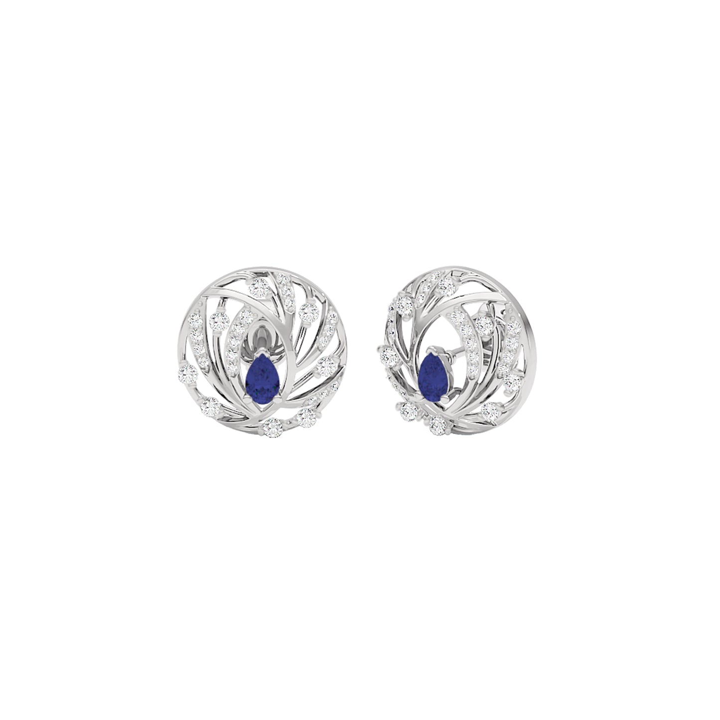 The Quest Diamond Earrings 18 KT / White Gold