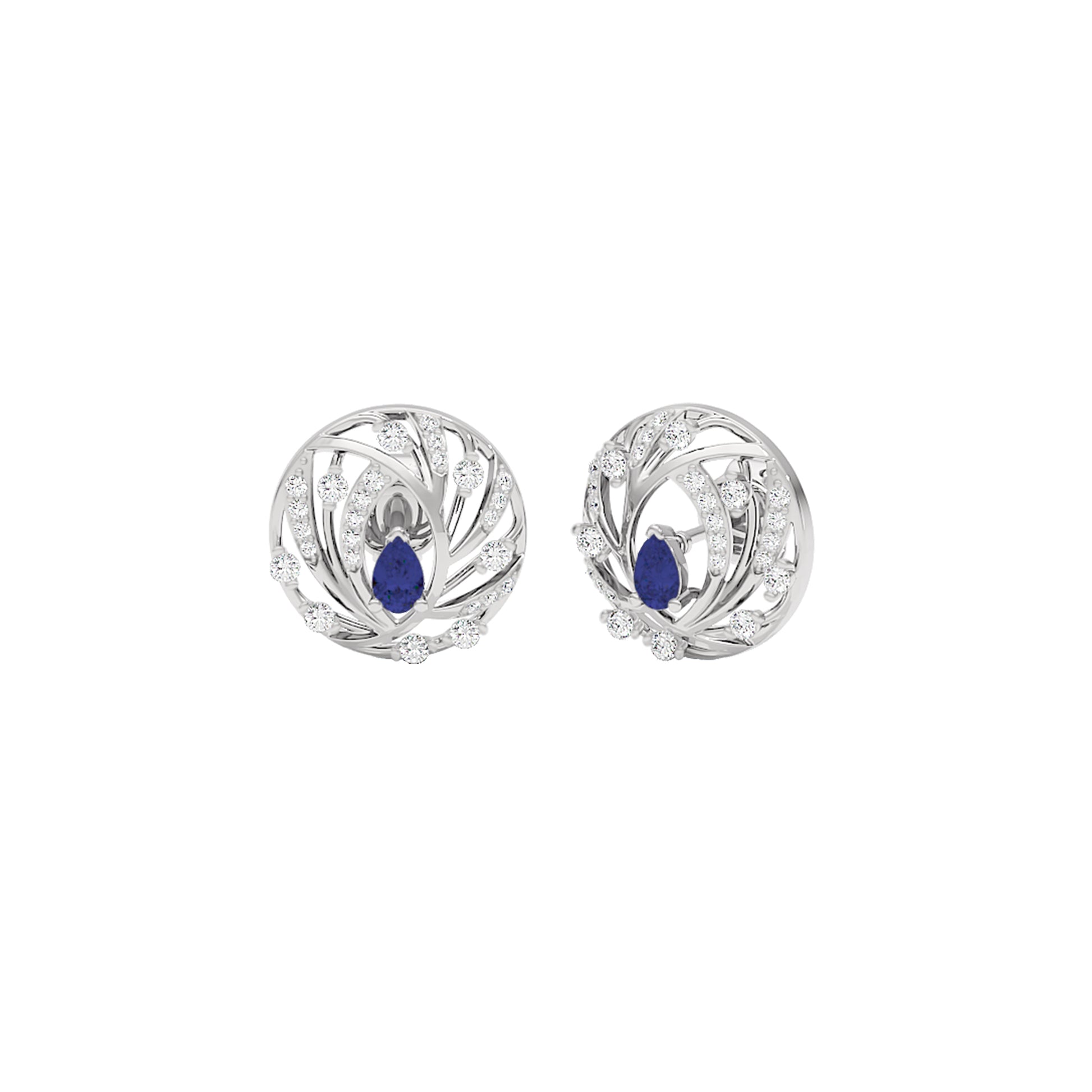 The Quest Diamond Earrings 18 KT / White Gold