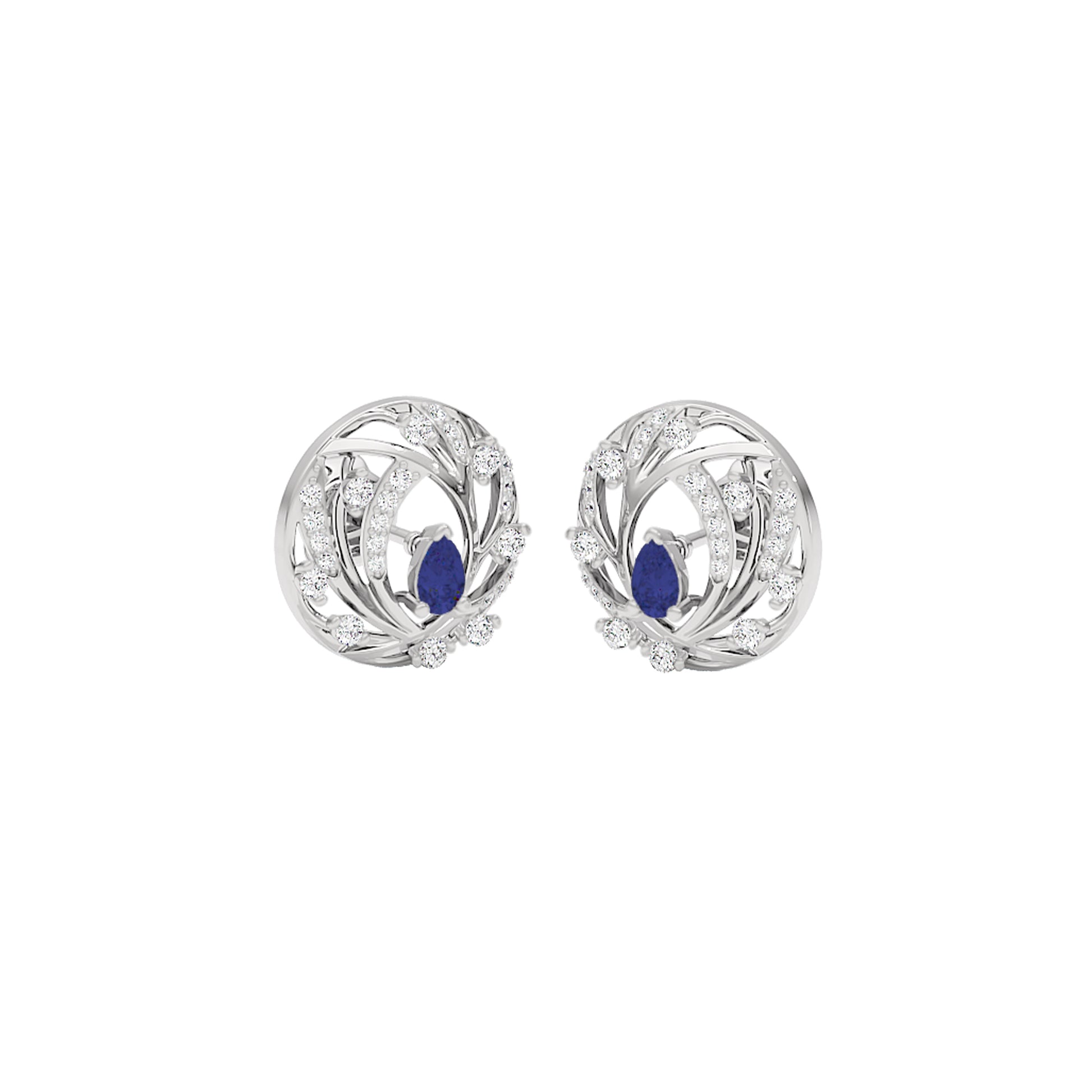The Quest Diamond Earrings 18 KT / White Gold