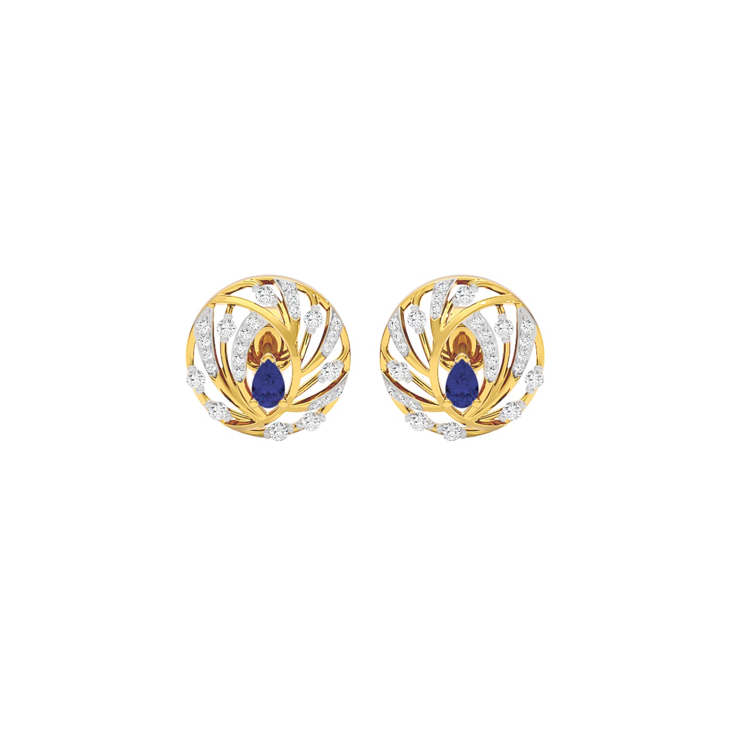 The Quest Diamond Earrings 18 KT / Yellow Gold