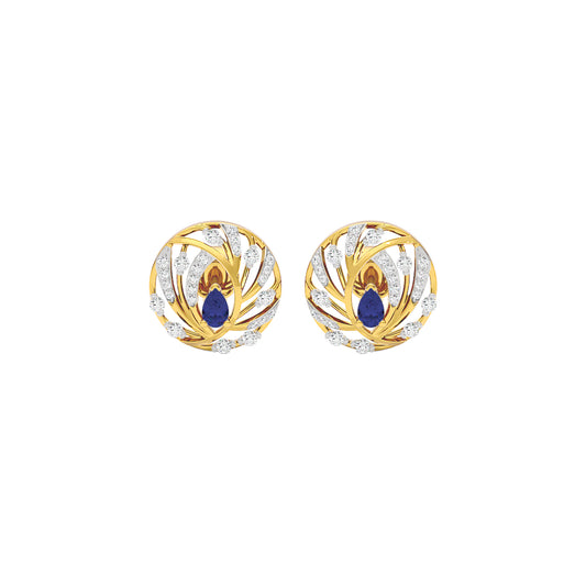 The Quest Diamond Earrings 18 KT / Yellow Gold