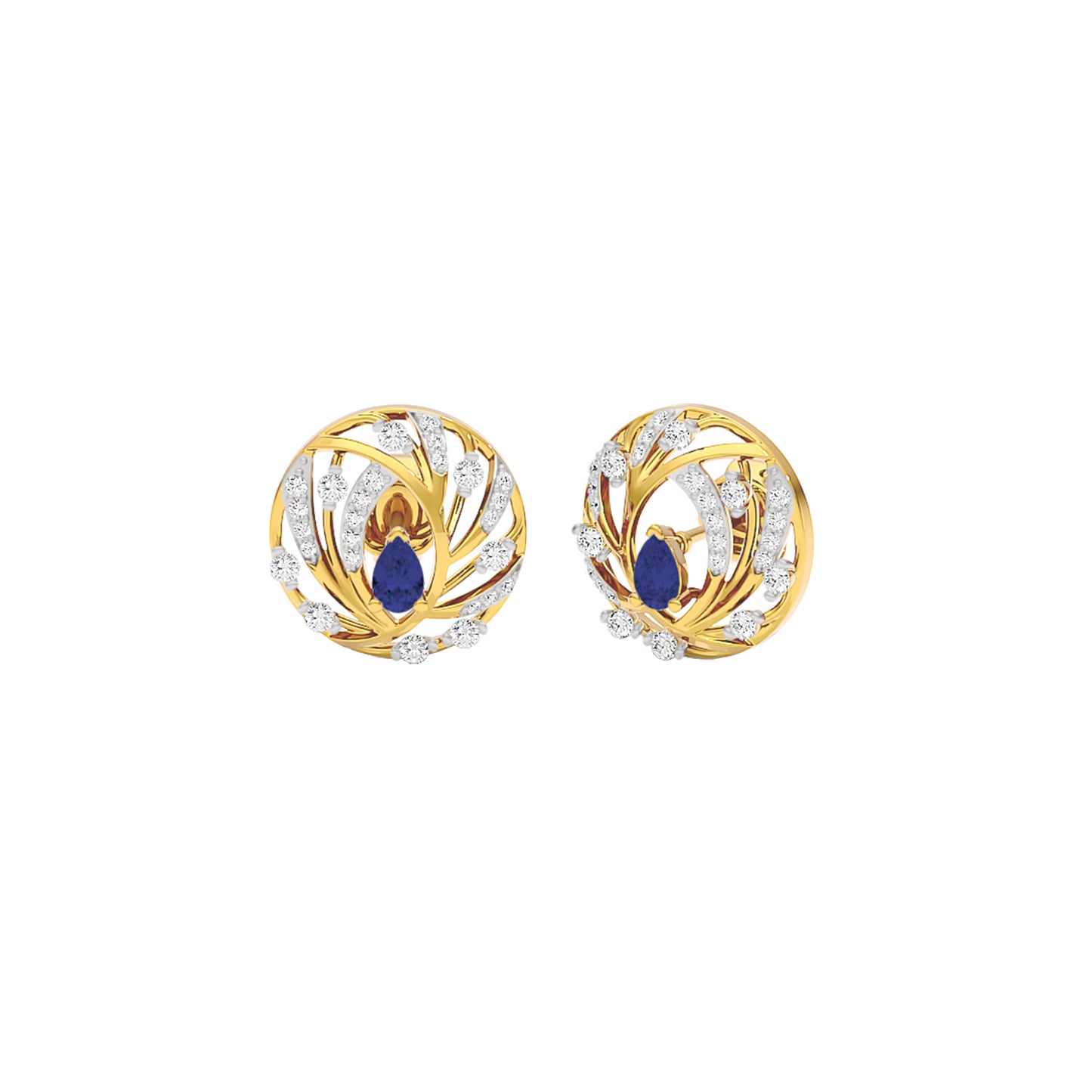 The Quest Diamond Earrings 18 KT / Yellow Gold