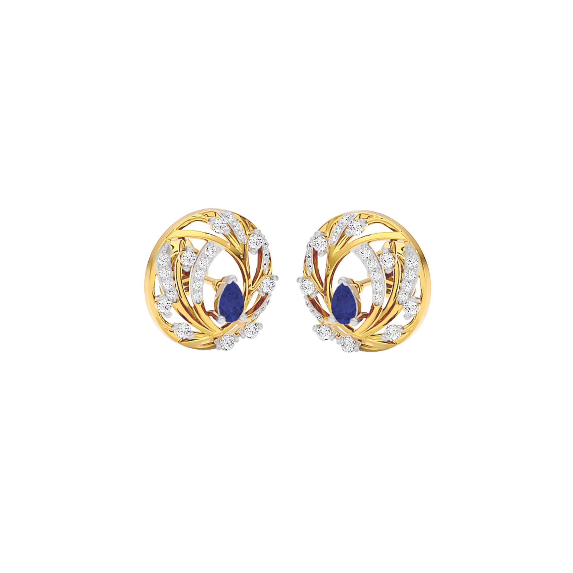 The Quest Diamond Earrings 18 KT / Yellow Gold