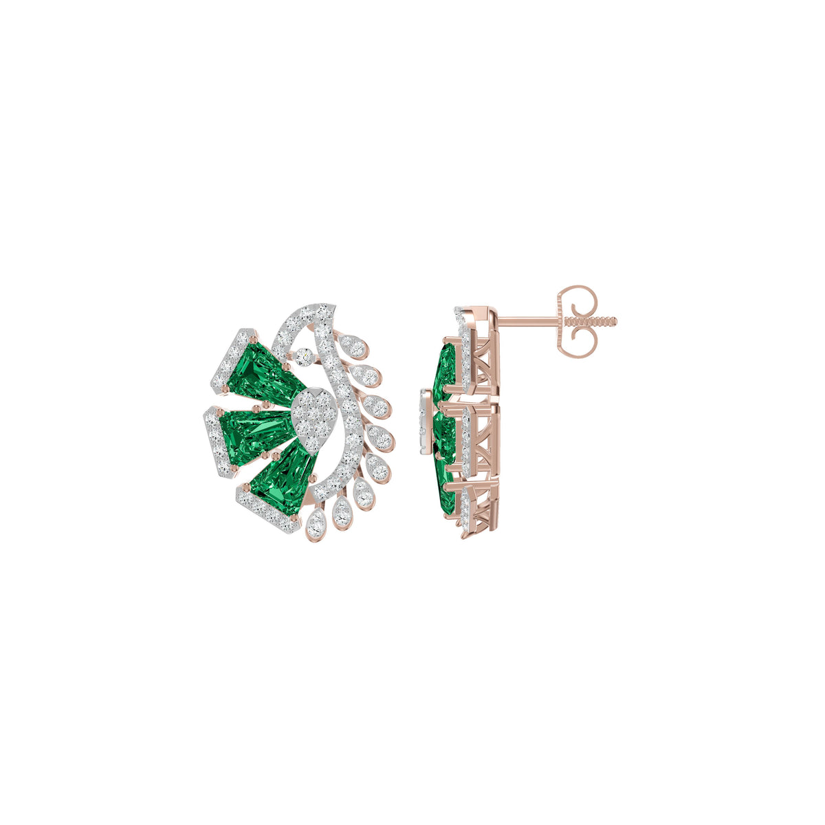 Emeravisse Diamond Earrings