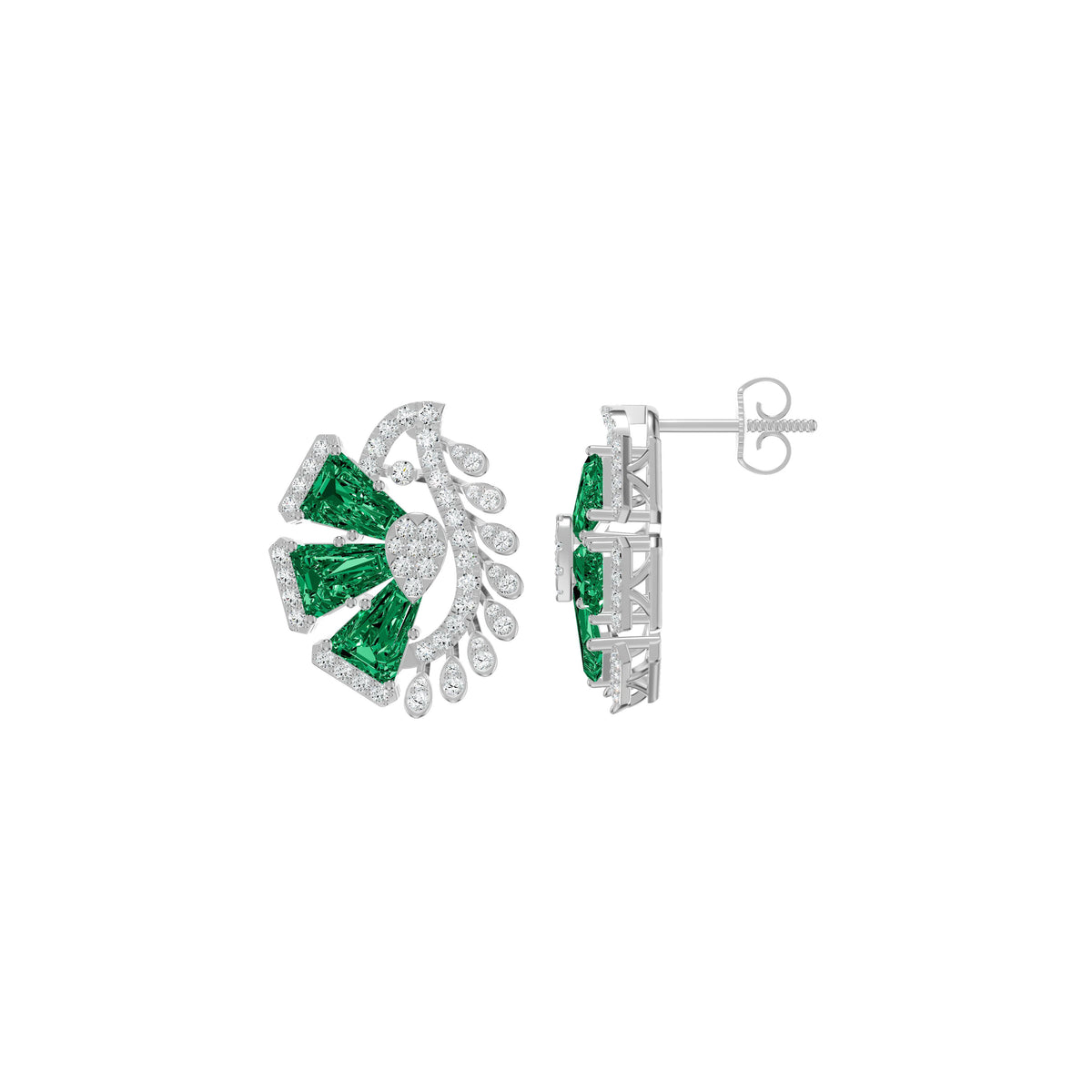 Emeravisse Diamond Earrings