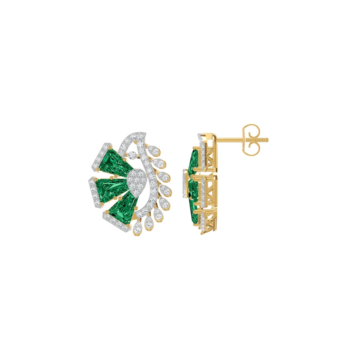 Emeravisse Diamond Earrings