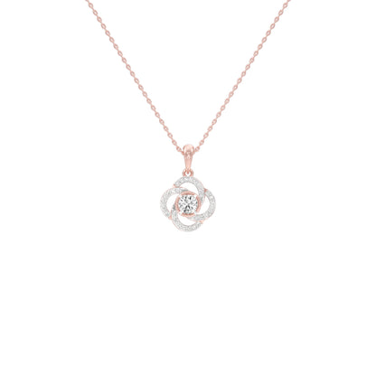 Stellar Diamond Pendant 18 KT / Rose Gold