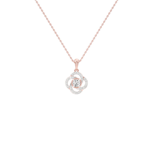 Stellar Diamond Pendant 18 KT / Rose Gold