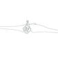 Stellar Diamond Pendant 18 KT / White Gold