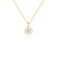 Stellar Diamond Pendant 18 KT / Yellow Gold